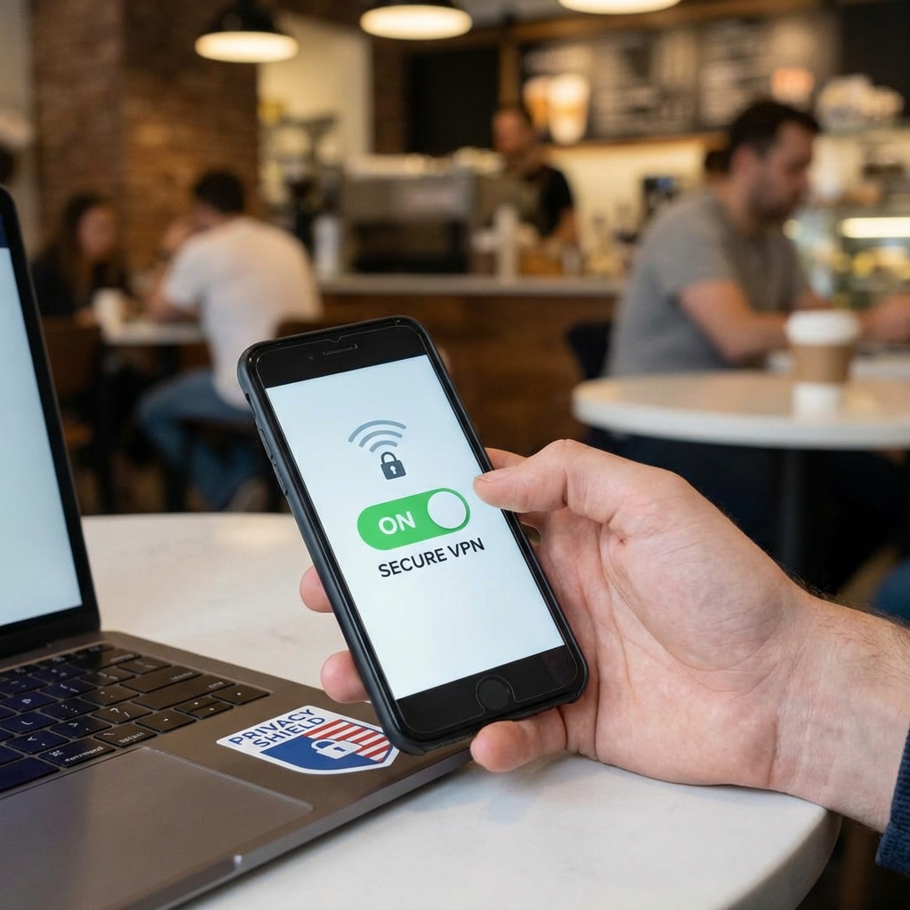 How to Secure Your Public Wi-Fi Connection - Main Concept