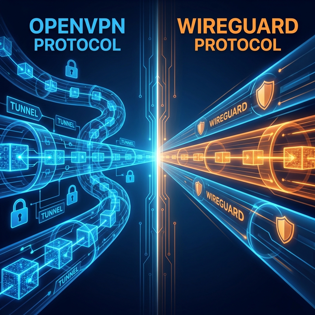 VPN Protocols Explained: OpenVPN vs WireGuard Guide VPN Protocols Explained: OpenVPN vs WireGuard - Complete Guide