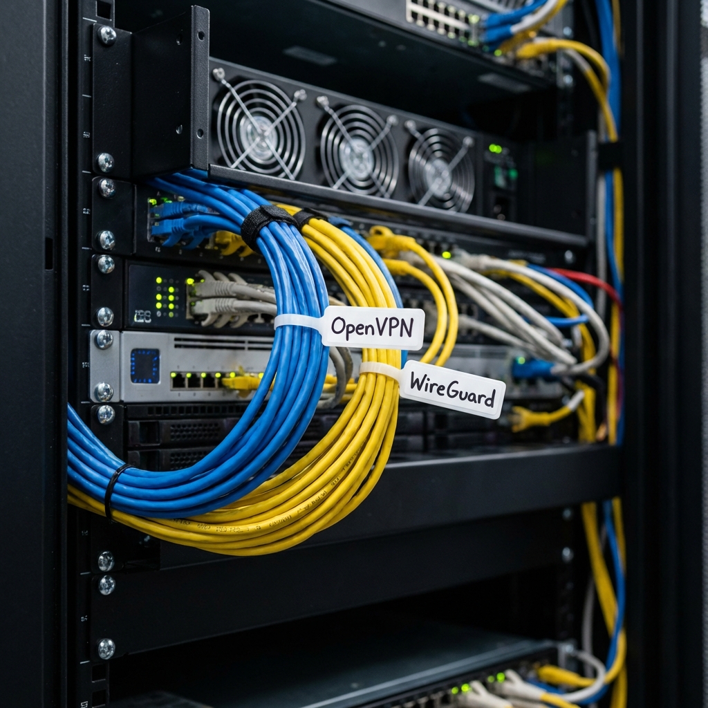 VPN Protocols Explained: OpenVPN vs WireGuard VPN Protocols Explained: OpenVPN vs WireGuard - Main Concept