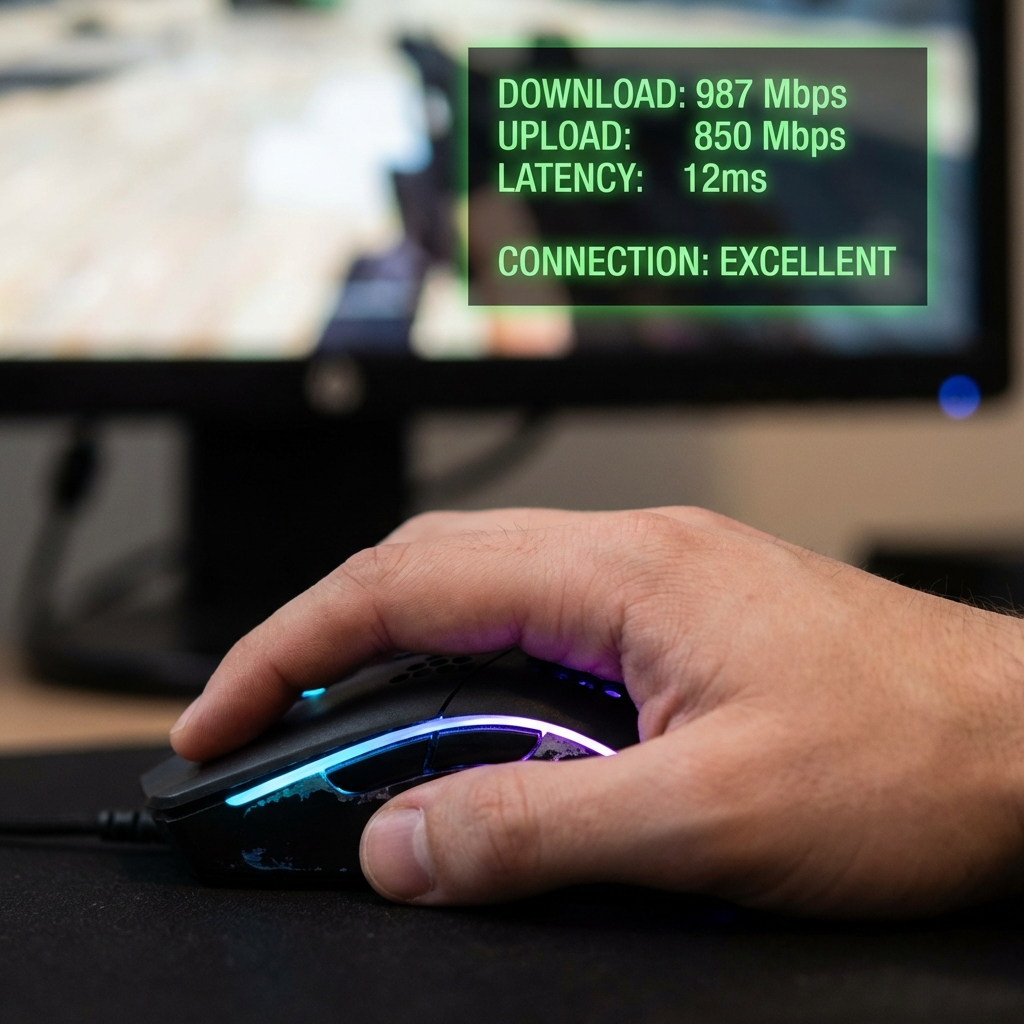 Gaming with a VPN: Lower Ping and No Throttling - Main Concept